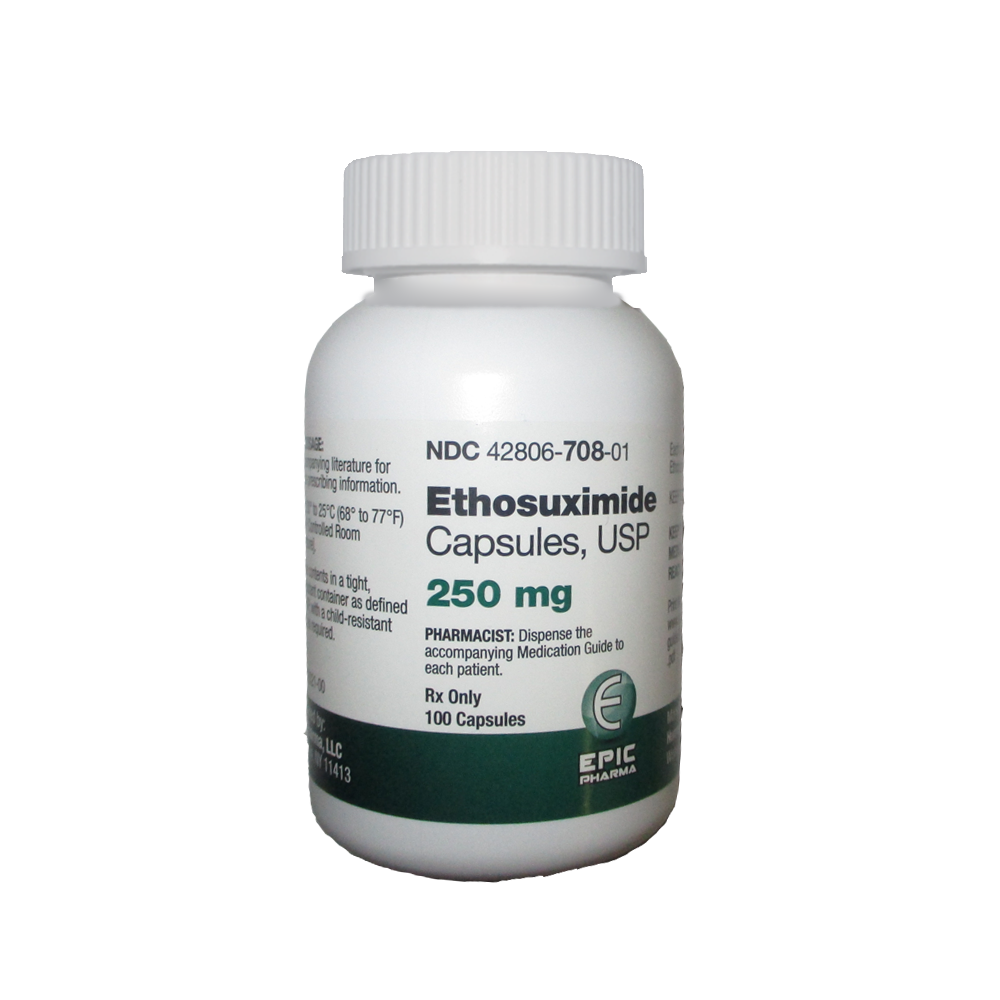 Ethosuximide – Etossuximida – 250 mg